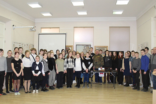 В Белозерске проходят мероприятия проекта «Память земли», посвященного 80-летию освобождения Ошты 